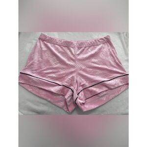 Juicy Couture Pink embossed crown Logo Velour Sleep Shorts Medium NWOT